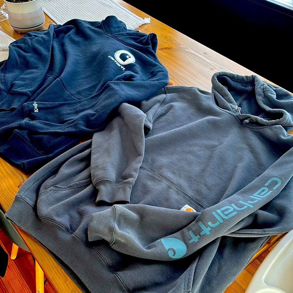 2 Carhartt Sweatshirts